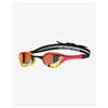 Arena Occhialini da nuoto Arena Cobra Ultra Swipe nero rosso con lenti specchiate arancioni