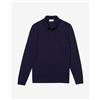 Lacoste Polo Lacoste Sportswear Paris Regular Fit manica lunga blu scuro - M