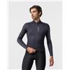 Castelli Maglia Castelli Puro 4.1 manica lunga grigio scuro - L