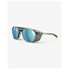 Julbo Occhiali Julbo Slack Cover verde militare con lenti specchiate Spectron HD 4 Polarized blu