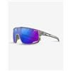 Julbo Occhiali Julbo Rush grigio verde con lente fotocromatica REACTIV High Contrast 1-3 blu