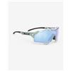 RUDY PROJECT Occhiali Rudy Project Cutline bianco grigio con lenti specchiate blu