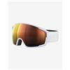 POC Maschera POC Zonula bianco con lente Clarity Intense Partly Sunny Orange
