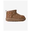 Ugg Scarponi UGG Classic Ultra Mini Shiny Dots marrone beige junior - 23.5