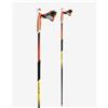 TSL Bastoncini TSL Outdoor Carbon 1 Cork Grip Spike Short arancione nero giallo (paio) - 105