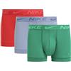 Nike Fitness Boxer Nike Trunk Logo rosso blu grigio (3 unità) - L