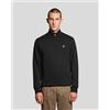 Lyle & Scott Felpa Lyle & Scott Loopback Half Zip nero - M