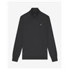 Lyle & Scott Felpa Lyle & Scott Loopback Half Zip nero - M