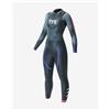 TYR Muta TYR Hurricane Category 3 manica lunga nero rosa blu donna - L