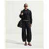 Nike Felpa con cappuccio Nike Studio Fleece Medium Weight nero donna - S
