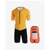Finisseur Completo triathlon Finisseur Core Fever manica corta + Boa Finisseur Open Water 28L giallo nero bambino - XXL