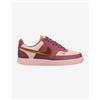 Nike Scarpe Nike Court Vision Low LX rosa cipria bordeaux oro donna - 38