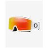 Oakley Maschera Oakley Target Line S Matte White con lente Fire Iridium