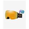 Oakley Maschera Oakley Flight Deck Pro L Metallic Black Gold con lente Prizm Snow 24K Iridium + Prizm Snow Iced Iridium