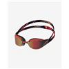 Speedo Occhialini nuoto Speedo Fastskin Hyper Elite con lenti specchiate nero rosso dorato