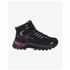 CMP Scarponi CMP Riget Mid 2.0 waterproof nero grigio rosa donna - 36