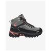CMP Scarponi CMP Riget Mid 2.0 waterproof grigio nero corallo donna - 36