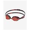Speedo Occhialini nuoto Speedo Fastskin Speedsocket 2.0 con lenti specchiate rosso nero oro