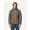 K-way Giacca con cappuccio K-WAY Jack Spacer Nylon Double verde blu - S