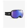 Julbo Maschera Julbo Fusion nero con lente fotocromatica Reactiv Performance High Contrast blu