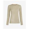 Icebreaker Maglia Icebreaker Merino 260 Oasis Vertex Crewe alpine geo beige donna - XS
