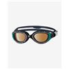 Zoggs Occhialini Zoggs Predator Flex Polarized Ultra Small nero blu con lenti polarizzate arancio