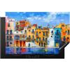 KitchenYeah Copri Piano Induzione 80x52 cm Tappetino Protezione Fornelli Design
