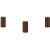 Halmakegel.com Cilindro - Rullo Luna - 8x15mm - Marrone