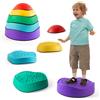 PIETRE DI BILANCIAMENTO PER BAMBINI GIOCO EQUILIBRIO IMPILABILI ANTISCIVOLO SVIL