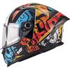 MT Helmets Casco Integrale MT Helmets BRAKER SV BLACKBOARD B5 Multicolo