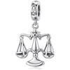 ROMANTICWORK Argento Sterling 925 koala/maialino/gatto/colibrari/bovino/manzo/leone/volpe/scimmia/teschio/tigre/panda rosso per braccialetti animali gioielli da donna