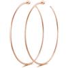 GoldChic Orecchini Cerchio Donna Semplici, Leggeri e Comodi Larghezza 2 mm | Leggeri e Ipoallergenici, Argento/Oro/Oro Rosa/Nero, 15 mm/20 mm/30 mm/40 mm/50 mm/60 mm/70 mm/80 mm/90 mm/100 mm