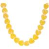 ZWWAAZHF Moderna Love Candy resina fascino collana unica clavicola catena gioielli lei accessori moda moda colorato resina amore Candy collana