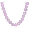 ZWWAAZHF Moderna Love Candy resina fascino collana unica clavicola catena gioielli lei accessori moda moda colorato resina amore Candy collana