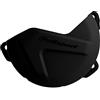 POLISPORT 8454900001 - Protezione coperchio frizione in poliammide resistente agli urti compatibile con le moto Yamaha in colore nero