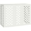Generico Copertura per condizionatore d'Aria Bianco 110 x 50 x 80 cm,Casa e Giardino,Accessori elettrodomestici,Accessori per condizionatori,Coperture per condizionatori,Bianco,15.7 kg,865905