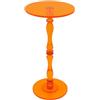 DCSYOG Tavolino in acrilico, 30 x 30 x 59 cm, per divano e letto, moderno | Tavolino da 10 mm in acrilico, 30 x 30 x 59 cm, colonna romana, stabile, facile da pulire, per divano, letto e balcone