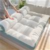 Generico Coprimaterasso Trapuntato, Morbido E Spesso, Materasso Futon Giapponese, Pieghevole, Arrotolabile, Portatile, Per Divani Letto, Dormitori(Green,150x200cm)