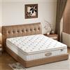 Grbsy Materasso Ibrido Premium 140x190 cm, 25 cm, Molle Insacchettate con Lattice e Schiuma Memory, Rigidità H4, 7 Zone di Supporto Ergonomico, Indipendenza del Sonno, OEKO-TEX e CertiPUR-US