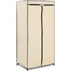 Generico Armadio Crema 75x50x160 cm,Mobili,Armadietti e portaoggetti,Armadi,Crema,1.75 kg,282439