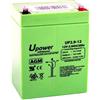 Master U-Power U-Power Batteria AGM 12V 2,9Ah al piombo, Faston F1 4,8 mm, sigillata | Batteria al piombo AGM/VRLA 12V 2,9Ah, sigillata, ricaricabile e senza manutenzione, Faston F1 4,8 mm.