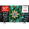 TCL 50Q6C - Smart TV QD‑Mini LED 4K HDR10+ da 50", Google TV | Dolby Vision IQ & Atmos, 144Hz Motion Clarity Pro, Game Master, Apple AirPlay 2, Voice Control