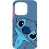 Disney Custodia per iPhone 15 Pro Disney Lilo and Stitch Cute Stitch Face Slate Gray