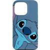 Disney Custodia per iPhone 13 Pro Disney Lilo and Stitch Cute Stitch Face Slate Gray