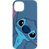 Disney Custodia per iPhone 14 Plus Disney Lilo and Stitch Cute Stitch Face Slate Gray