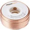 Amazon Basics Cavo per altoparlanti calibro 16, 30.48 m, bronzo