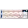 Corsair VANGUARD AIR 99 WIRELESS Tastiera Da Gioco a Basso Profilo - Bianco | Ottico-Meccanica RGB, QWERTY IT, Layout al 99%, Interruttori OPX, Polling 8000 Hz, Integrazione Stream Deck, Flashtap SOCD