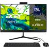 Acer Aspire C24B-GMTL | Computer Fisso All in One | 23.8" | Ultra 5 | 8GB | 23.8" FHD IPS 120Hz | Intel Core Ultra 5 115U | 8GB RAM | 512GB SSD | Windows 11 Home | Tastiera e mouse USB inclusi