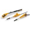 STIGA MT 100e Utensile Multifunzione Senza Fili, 20 V 4 Ah (Batteria Non Incl.) - Manico Telescopico 55 cm, Lama 46 cm - Tagliasiepi, Potatura in Altezza