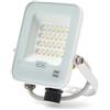 M Ledme - Faretto Proiettore Led Napoli Plus Bianco 20W, Protezione IP65, Dimmerabile da Luce Fredda a Luce Calda 3000K-6000K, Per l'utilizzo in giardini, terrazze, parcheggi, hotel.